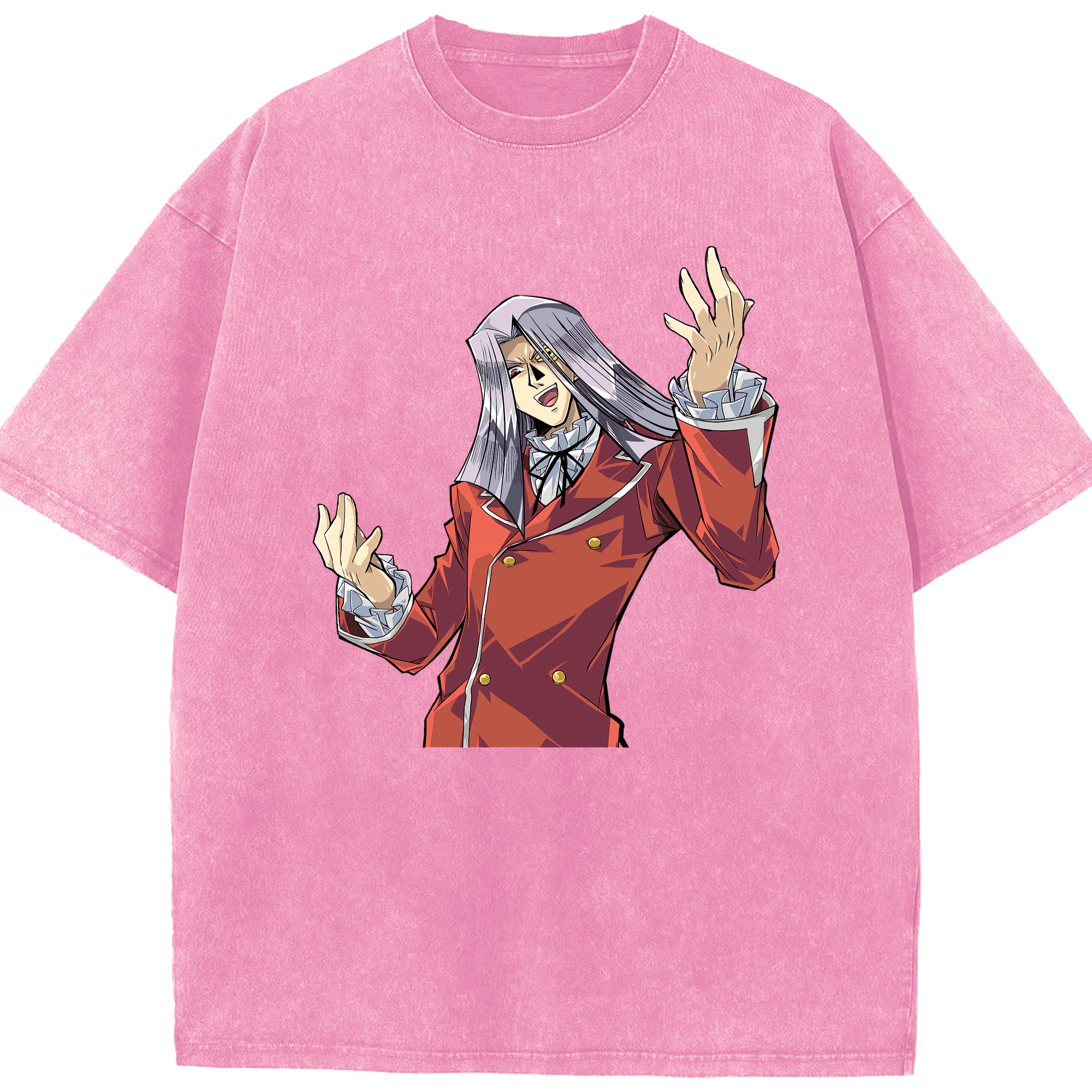 （画像用） 遊☆戯☆王 Yu-Gi-Oh! 綿100% ヴィンテージ風 半袖Tシャツ（フロントプリント）